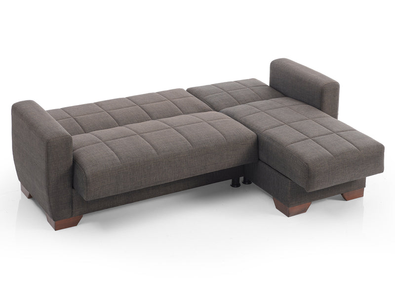 Barato 85" Wide Convertible Sectional