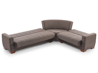 Barato 116.1" / 94.4" Wide Convertible Sectional
