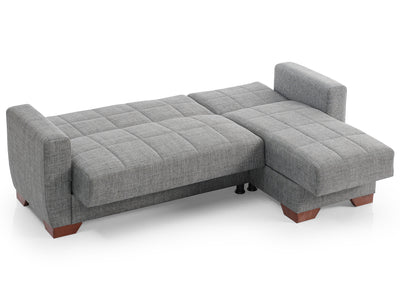 Barato 85" Wide Convertible Sectional