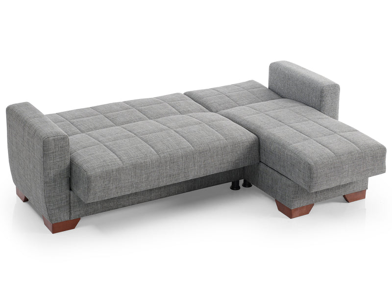 Barato 85" Wide Convertible Sectional