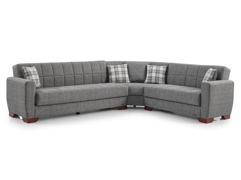 Barato 116.1" / 94.4" Wide Convertible Sectional