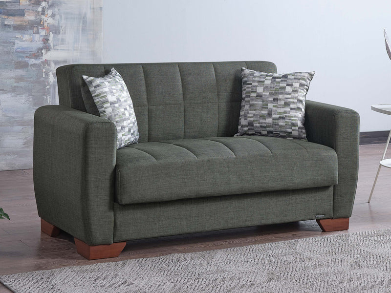 Barato 60" Wide Convertible Loveseat