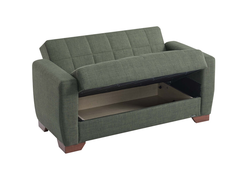 Barato 60" Wide Convertible Loveseat