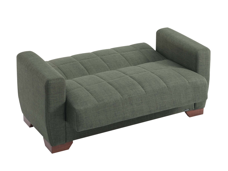 Barato 60" Wide Convertible Loveseat