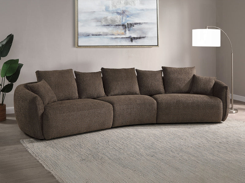Bash 155" Wide Curved Sectional