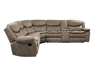 Bastrop 118" / 105" Wide Recliner Sectional