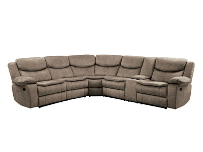 Bastrop 118" / 105" Wide Recliner Sectional