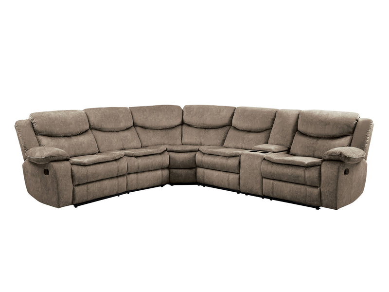 Bastrop 118" / 105" Wide Recliner Sectional