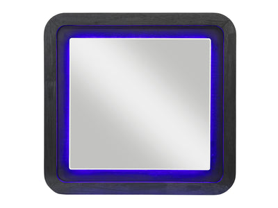 Beckett 63.2" Wide 9 Drawer Built-in LED Dresser With Mirror