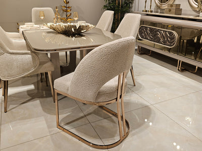 Bella Favori 6 Person Dining Room Set