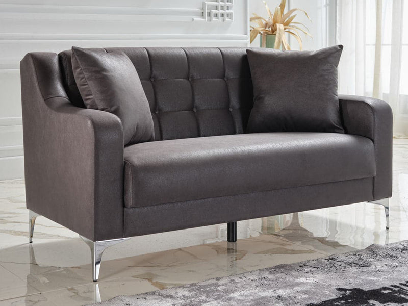 Livia 62.6" Wide Convertible Loveseat