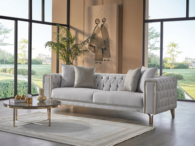 Montego 94" Wide Tufted Extendable Sofa
