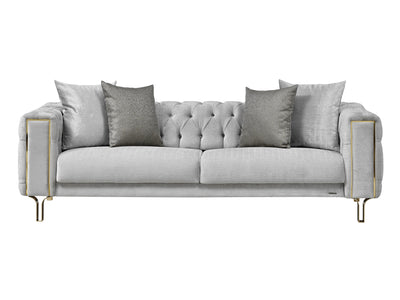 Montego 94" Wide Tufted Extendable Sofa