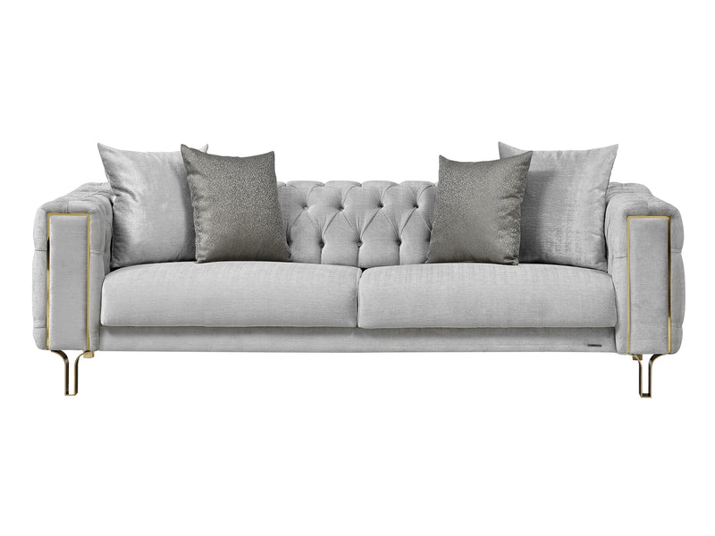 Montego 94" Wide Tufted Extendable Sofa