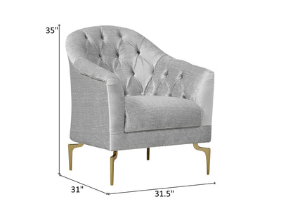 Montego 31.5" Wide Tufted Armchair