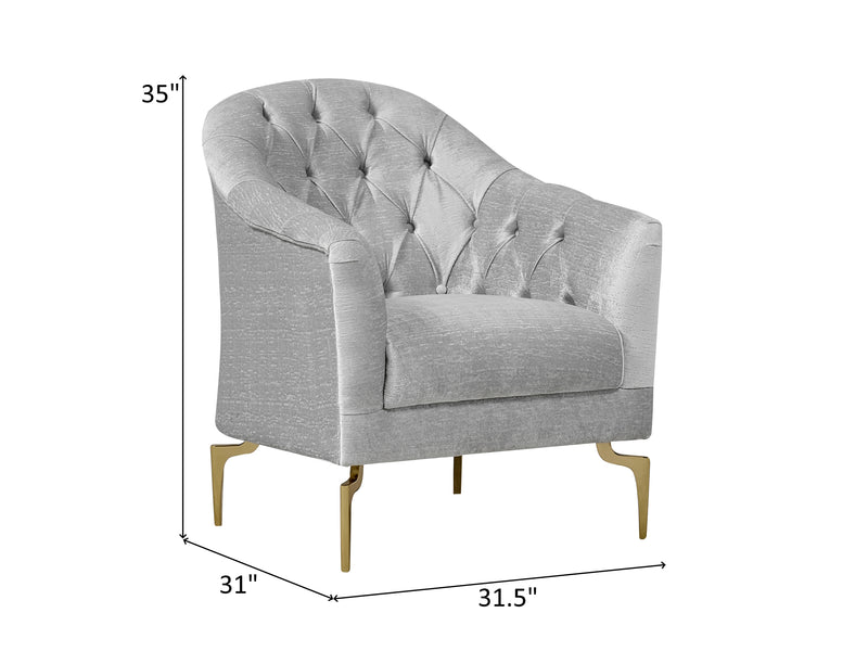 Montego 31.5" Wide Tufted Armchair