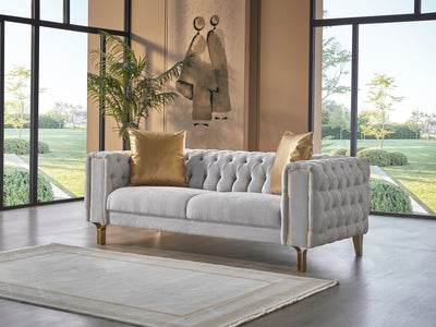 Montego 78.8" Wide Tufted Loveseat