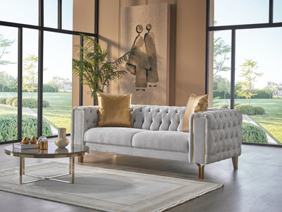 Montego 78.8" Wide Tufted Loveseat