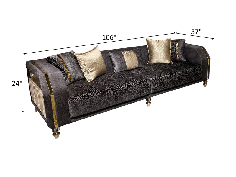 Berlinss 106" Wide 4 Seater Sofa