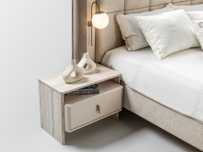 Bern 25.2" Wide 1 Drawer Nightstand