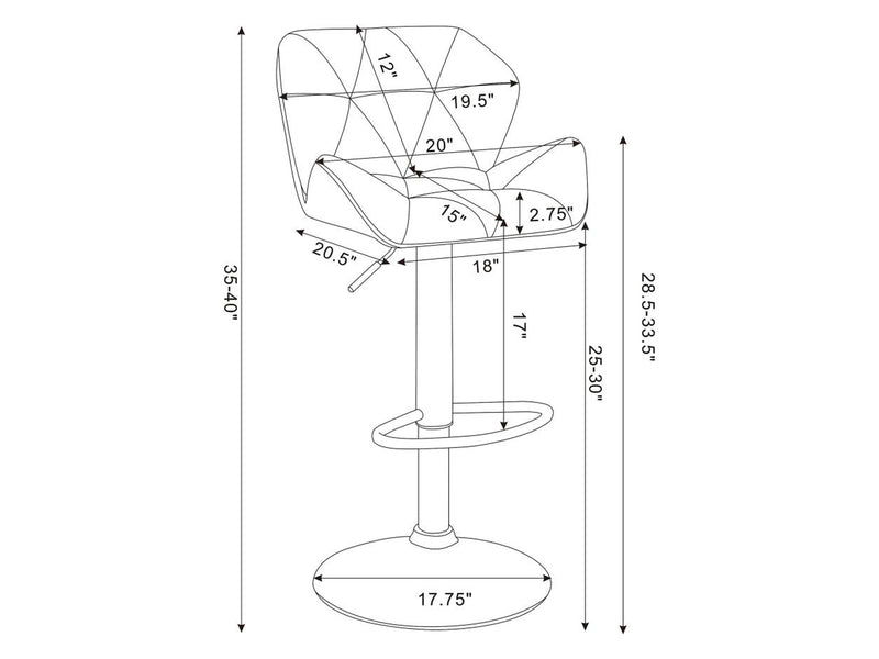 Berrington Bar Stool (Set of 2)