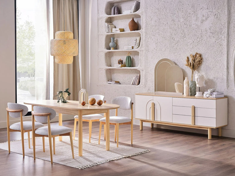 Boheems 6-8 Person Extendable Dining Room Set