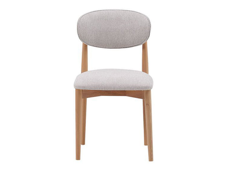 Boheems 20.7" Wide Natural Wood Leg Dining Chair (Set of 2)