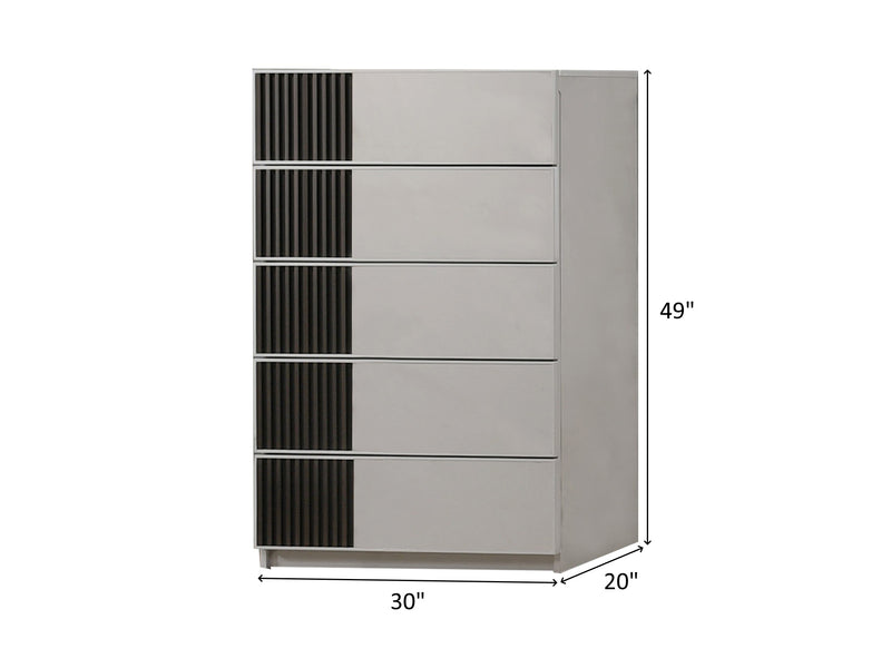 Lucia Jn 30" Wide 5 Drawer Chest