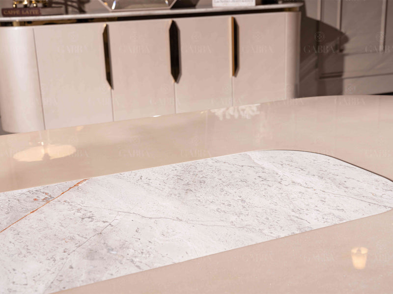 Braga 95" Wide Dining Table