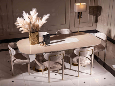 Braga 86" Wide Dining Table