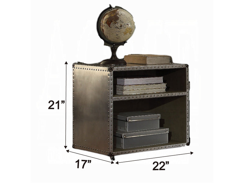 Brancaster 21" Tall 2 Compartments Nightstand