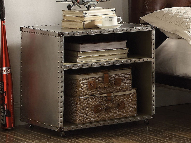 Brancaster 21" Tall 2 Compartments Nightstand