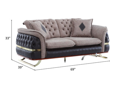 Bravo 69" Wide Extendable Loveseat