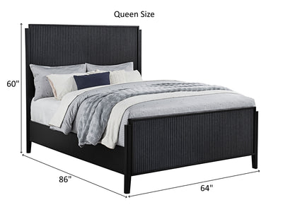 Brookmead Black Bedroom Set
