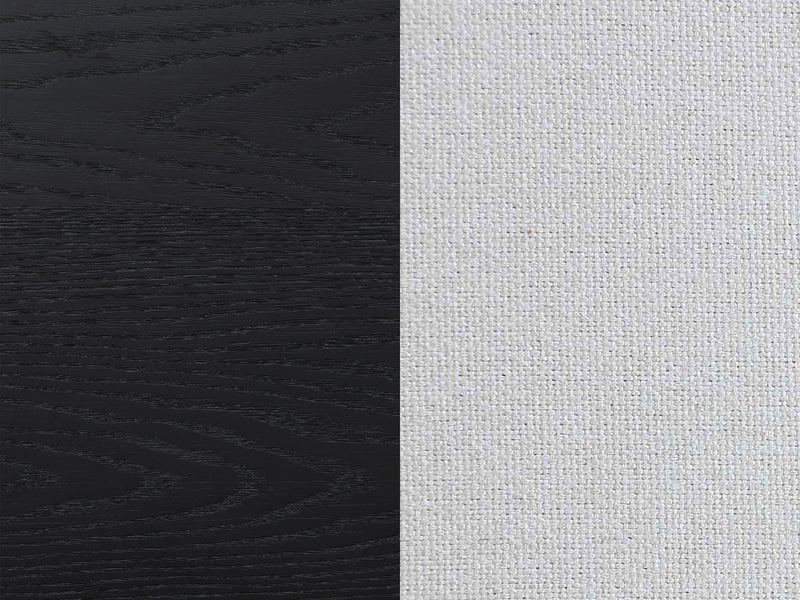 Brookmead Black And Ivory Platform Bed