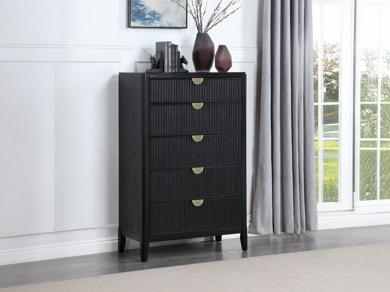 Brookmead Black Bedroom Set