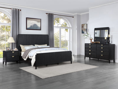 Brookmead Black Bedroom Set