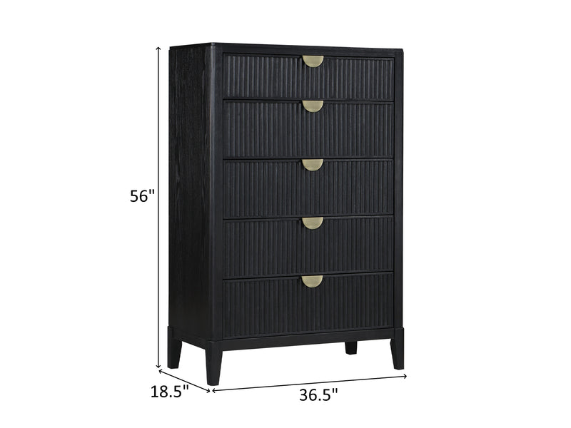 Brookmead Black Bedroom Set