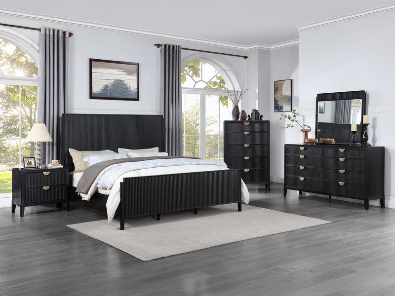 Brookmead Black Bedroom Set