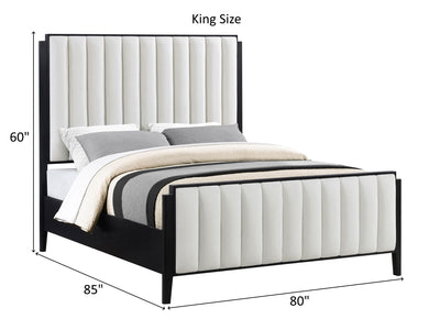 Brookmead Black And Ivory Bedroom Set
