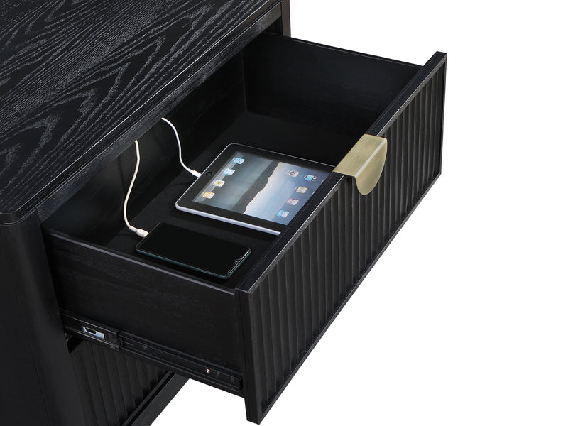 Brookmead Black Bedroom Set