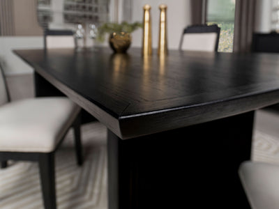 Brookmead 100" / 82" Wide Extendable Wood Dining Table