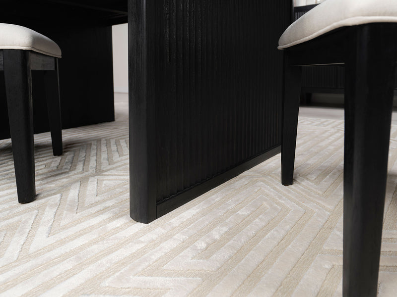 Brookmead 100" / 82" Wide Extendable Wood Dining Table