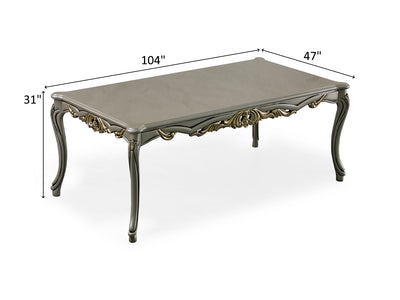 Buse 104" Wide 10 Person Dining Table