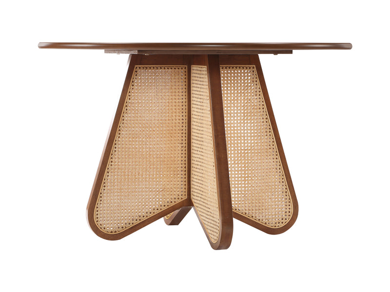 Butterfly 48" Wide Round Dining Table