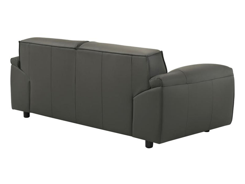 Buxton Top Grain Leather Living Room Set