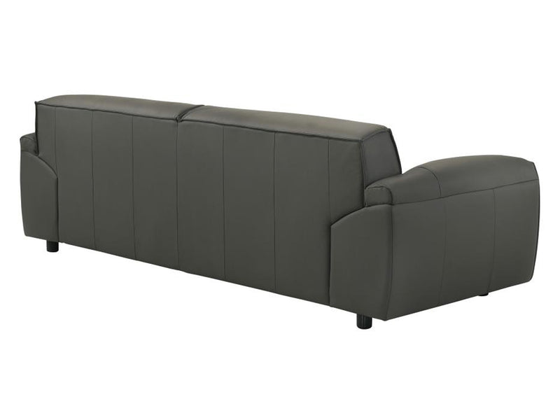 Buxton Top Grain Leather Living Room Set