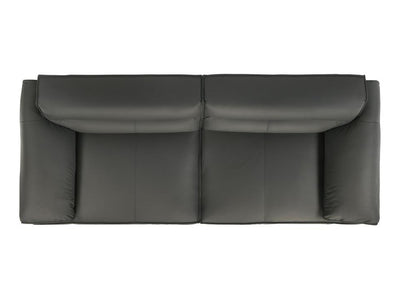 Buxton 92" Wide Top Grain Leather Sofa