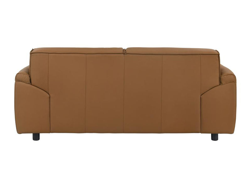 Buxton 74.6" Wide Top Grain Leather Loveseat