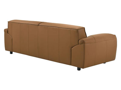 Buxton 92" Wide Top Grain Leather Sofa